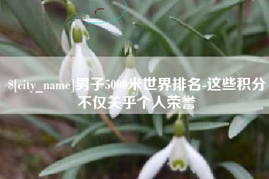 平邑男子5000米世界排名-这些积分不仅关乎个人荣誉