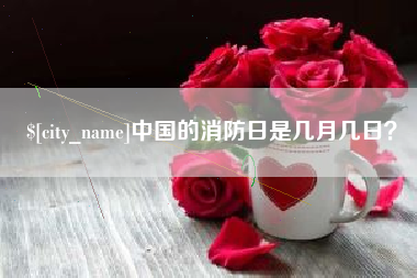 平邑中国的消防日是几月几日？
