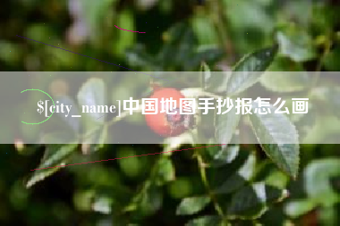 平邑中国地图手抄报怎么画