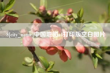 平邑中国地图a4打印版空白图片