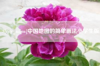 平邑中国地图的简单画法小学生版