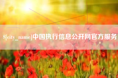 平邑中国执行信息公开网官方服务
