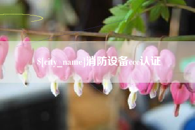 平邑消防设备ccc认证