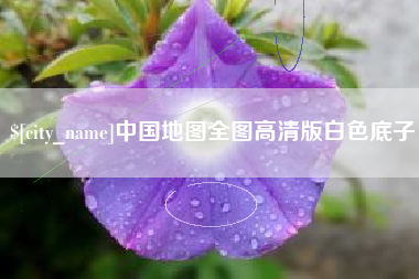 平邑中国地图全图高清版白色底子