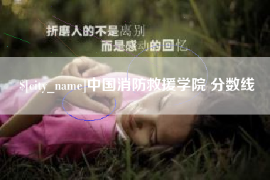 平邑中国消防救援学院 分数线