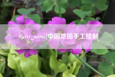 平邑中国地图手工绘制