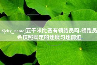 平邑五千米比赛有领跑员吗-领跑员会按照既定的速度匀速前进