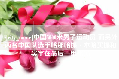 平邑中国5000米男子运动员-而另外两名中国队选手哈那哈提·木哈买提和吴宇在最后一组出场