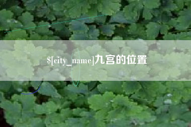 平邑九宫的位置