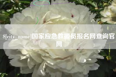 平邑国家应急救援员报名网查询官网