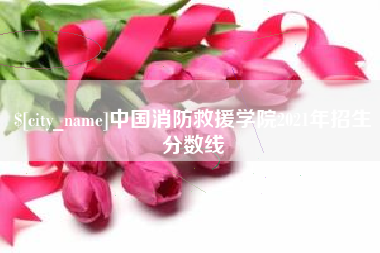 平邑中国消防救援学院2021年招生分数线