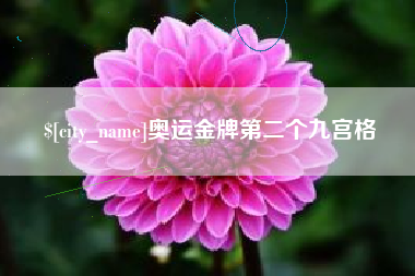平邑奥运金牌第二个九宫格